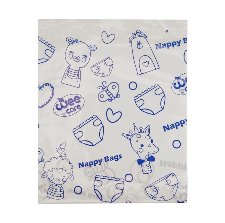 کیسه بهداشتی پوشک وی کر مدل Nappy Bags بسته 24 عددی