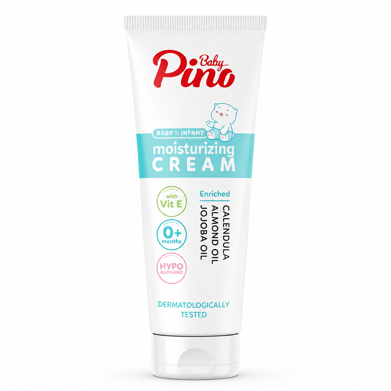کرم مرطوب کننده کودک پینو بیبی (Pino Baby) مناسب از بدو تولد (+0)