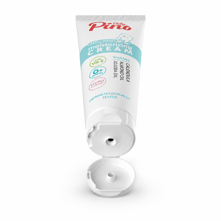 کرم مرطوب کننده کودک پینو بیبی (Pino Baby) مناسب از بدو تولد (+0)