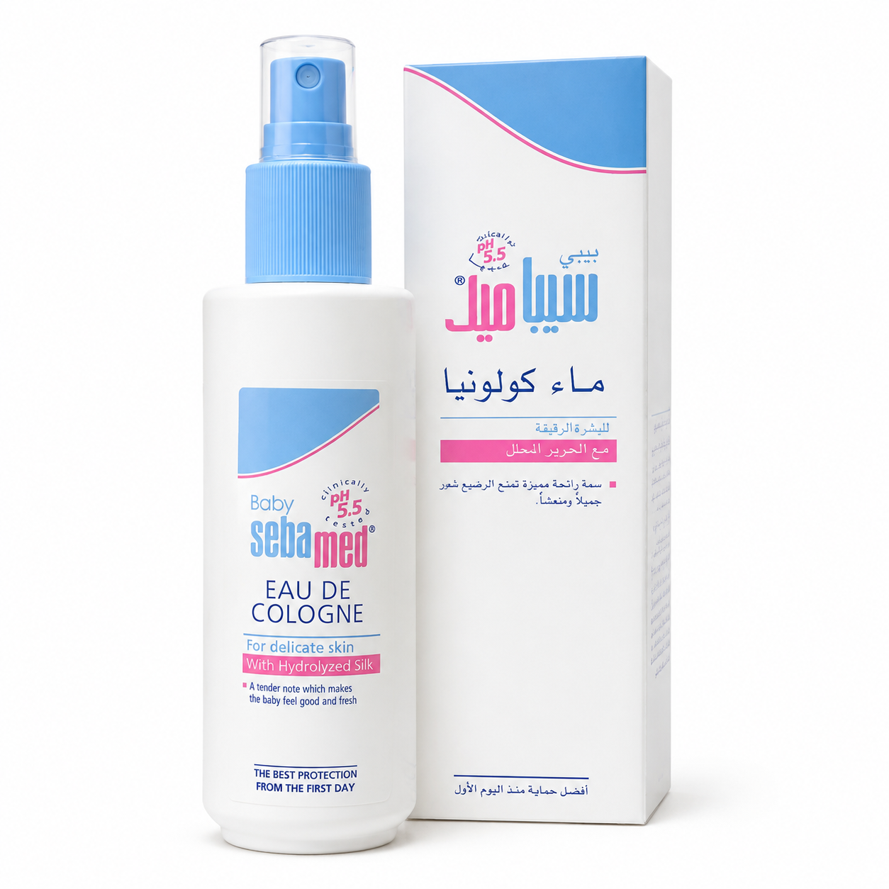 ادکلن کودک سبامد (Sebamed) اورجینال مدل Baby Eau De Cologne - حجم 250 میلی لیتر