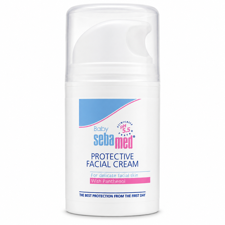 کرم صورت کودک سبامد (Sebamed) اورجینال مدل Baby Protective Facial Cream